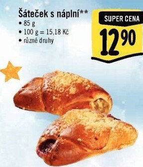 Šáteček s náplní