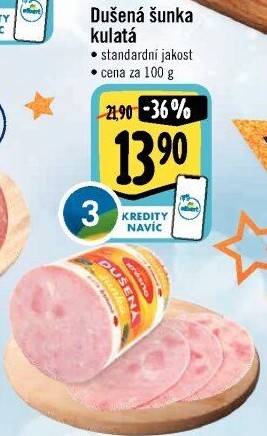 Šunka dušená kulatá standard Krásno