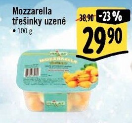 Sýr Mozzarella třešinky uzené Italat