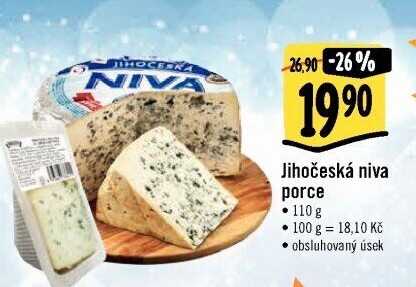 Sýr Niva Jihočeská 50% Madeta