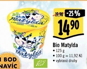 Tvaroh s jogurtem bio Matylda Milko