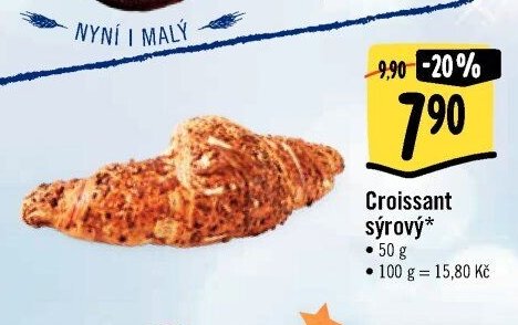 Croissant sýrový*