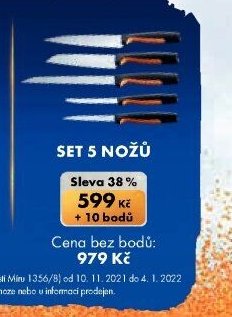 Set 5 nožů