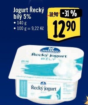 Bílý jogurt řecký 5% Milko