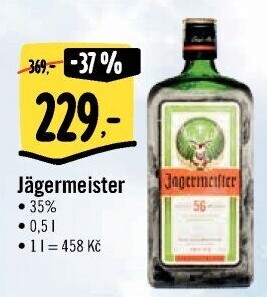 Bylinný likér Jägermeister