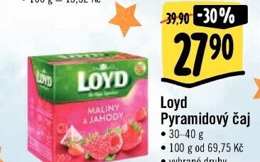 Čaj Loyd - pyramidový