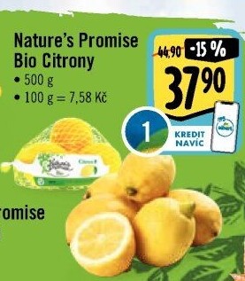 Citrony bio Nature'