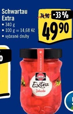 Džem výběrový Extra Schwartau
