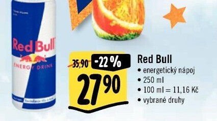 Energetický nápoj Red Bull