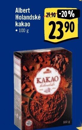 Kakao holandské Albert