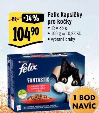 Kapsičky pro kočky Felix Purina