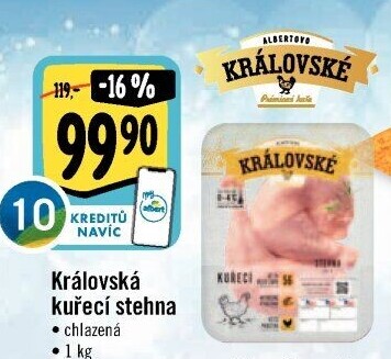 Kuřecí stehna královská Albert