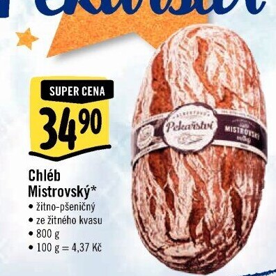 Mistrovský chléb Albert