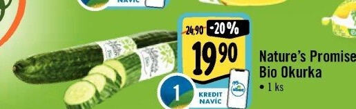 Okurka hadovka bio Nature'