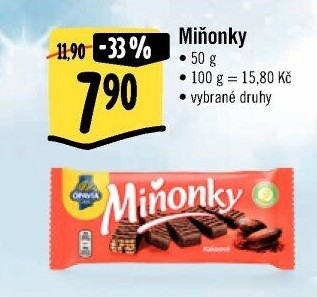 Oplatky Miňonky Opavia