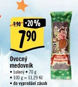 Ovocný medovník