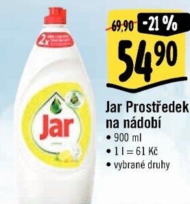Prostředek na nádobí Jar