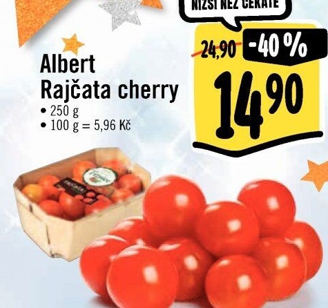 Rajčata cherry Albert