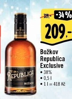 Rum Republica Exclusive Božkov