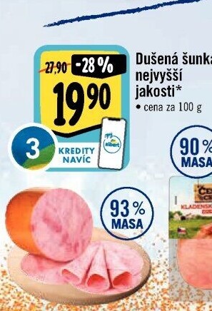 Šunka dušená nejvyšší jakosti