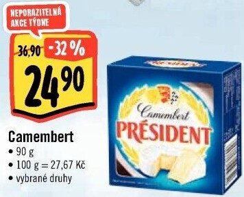 Sýr Camembert Président