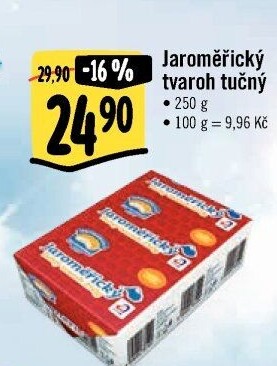 Tvaroh tučný Jaroměřický