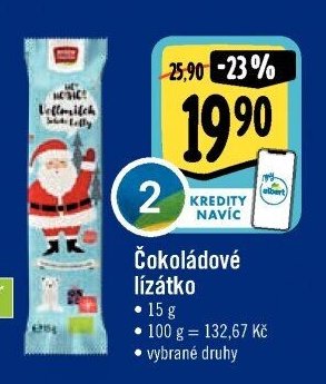 Čokoládové lízátko