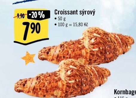 Croissant sýrový