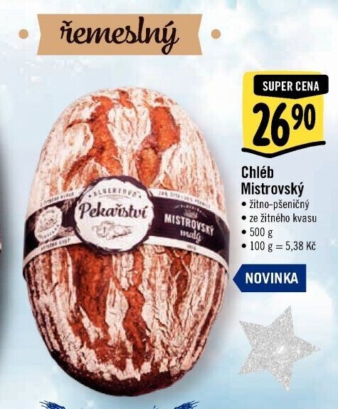 Mistrovský chléb Albert