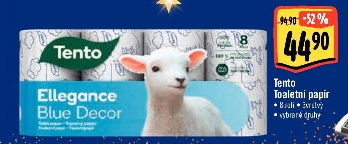 Toaletní papír 3vrstvý Tento