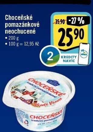 Tradiční pomazánkové Choceňské