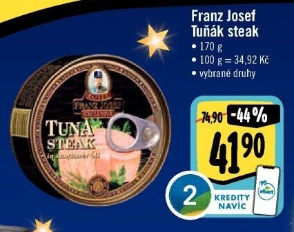 Tuňák steak Exclusive Franz Josef Kaiser