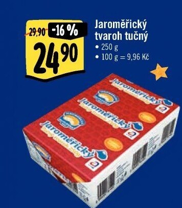 Tvaroh tučný Jaroměřický