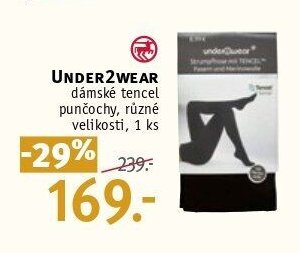 UNDER2WEAR dámské tencel punčochy