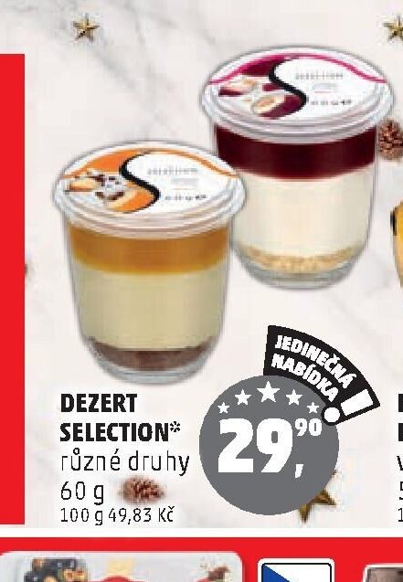 DEZERT SELECTION*