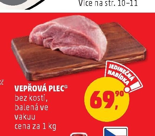VEPŘOVÁ PLECE
