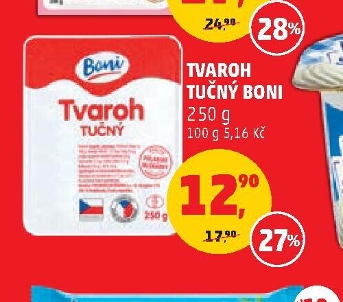 TVAROH TUČNÝ BONI