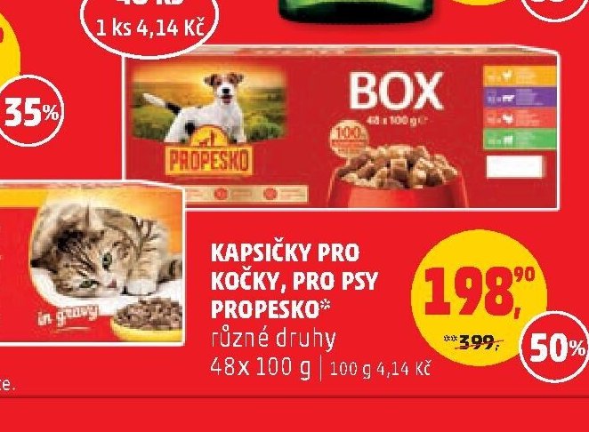 KAPSIČKY PRO KOČKY, PRO PSY PROPESKO
