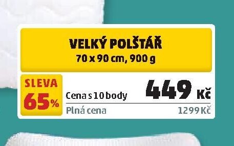 Velký polštář