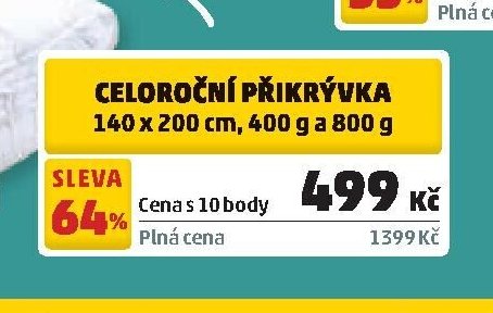 Celoroční přikrývka