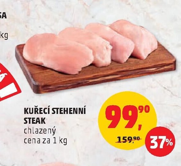 KUŘECÍ STEHENNÍ STEAK