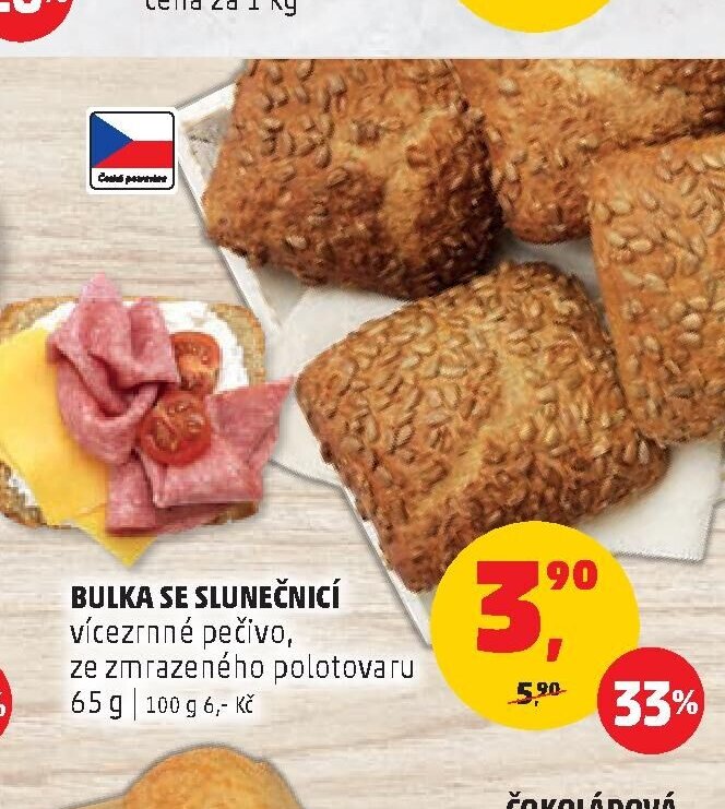BULKA SE SLUNEČNICÍ