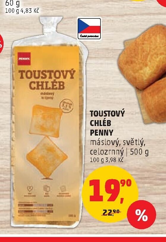 TOUSTOVÝ CHLÉB PENNY