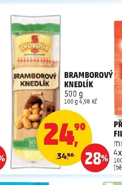 Bramborový knedlík