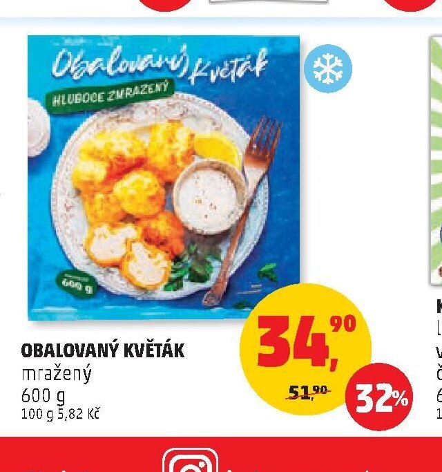 Obalovaný květák