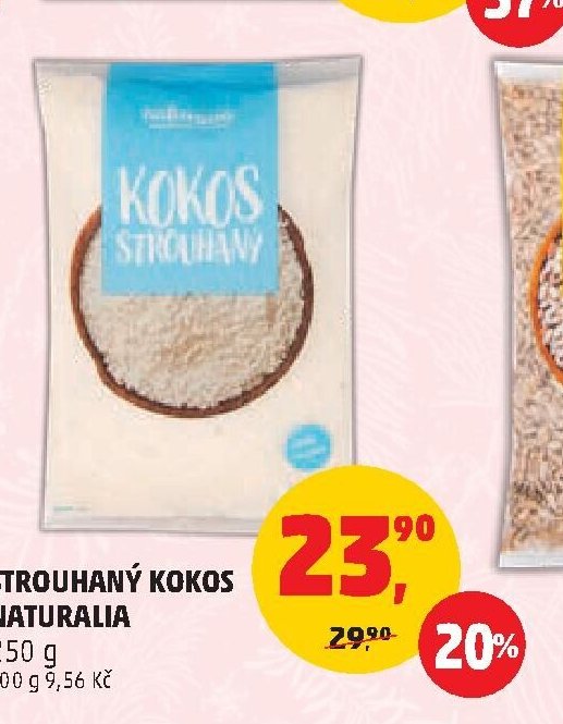 Strouhaný kokos Naturalia