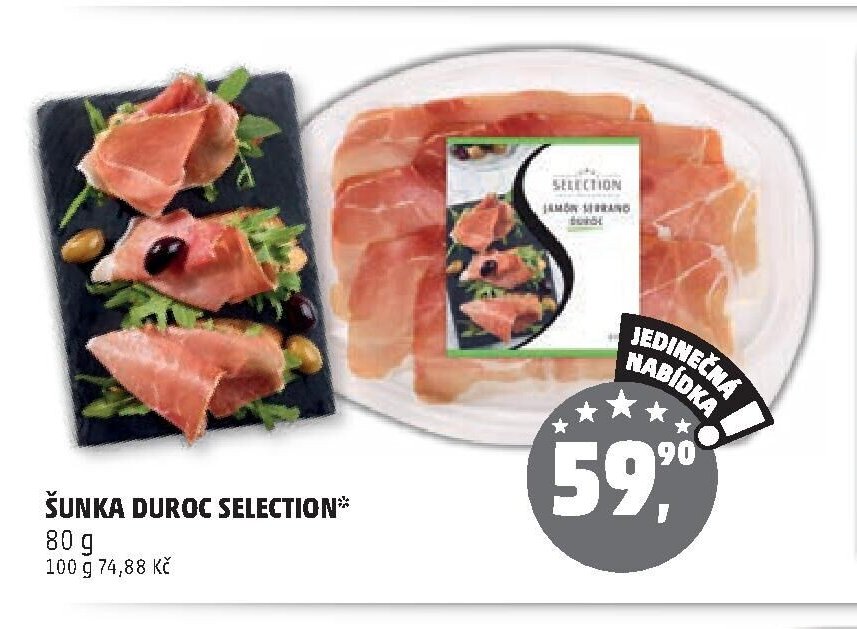 Šunka Duroc Selection