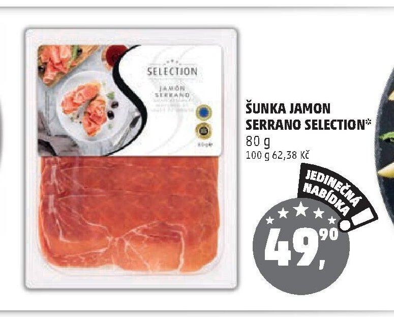 Šunka Jamon Serrano Selection