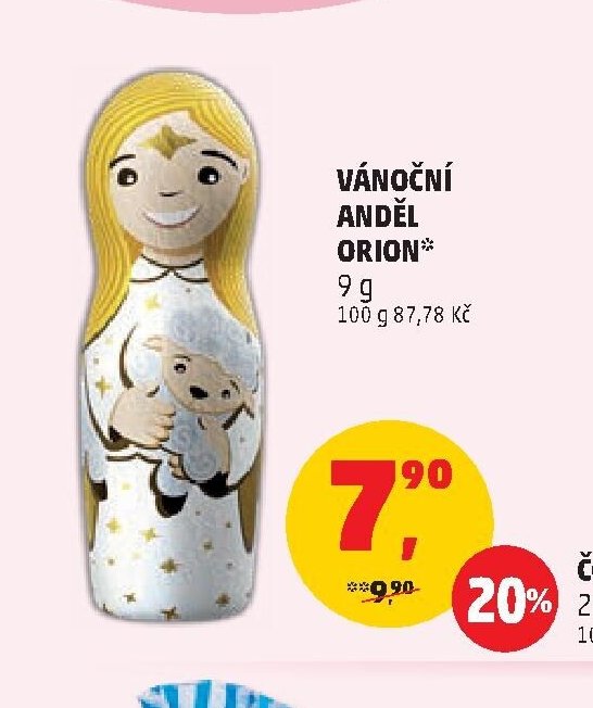 Vánoční anděl Orion 9 g