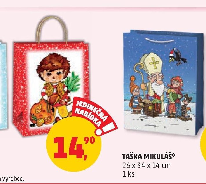 Taška Mikuláš 1 ks